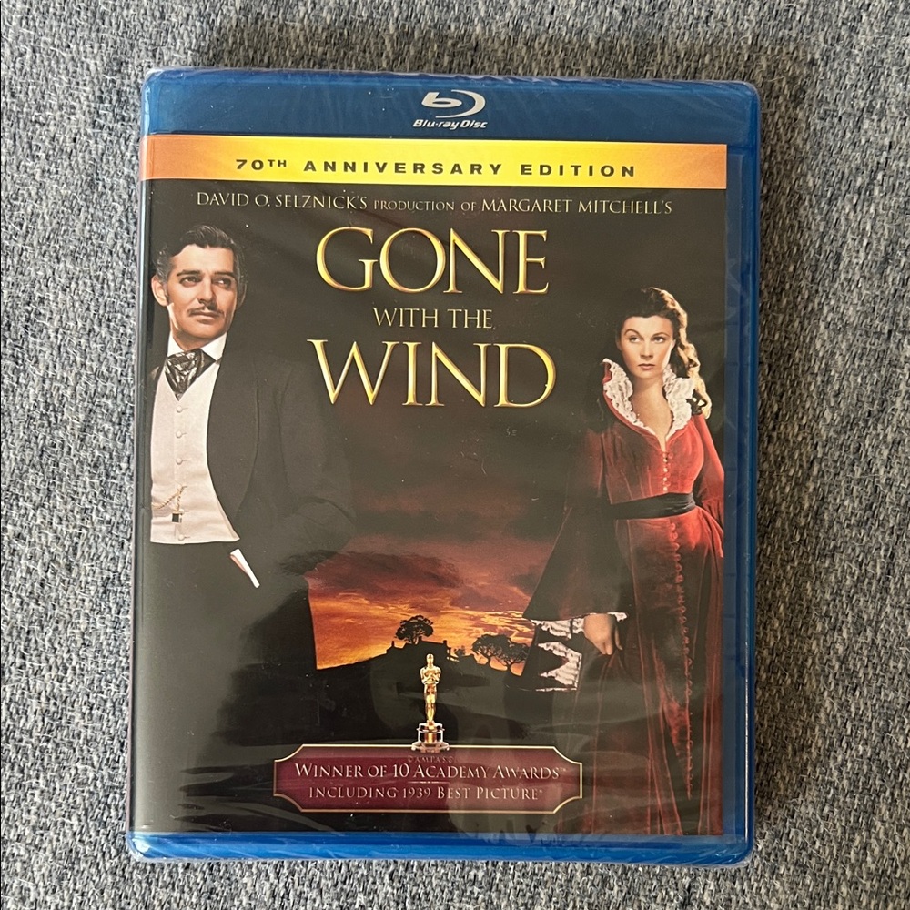 Gone with the Wind Blu Ray Disc - new